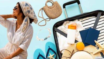 Tatil bavulunu hazırlayanlar dikkat: Bu par&ccedil;alar stilinizin yıldızı olacak!