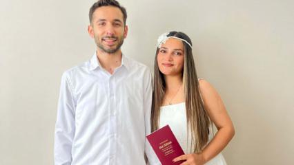 Tedavi g&ouml;rd&uuml;ğ&uuml; hastanede evlendi