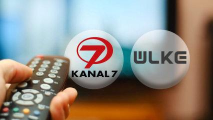 Televizyonlarda yeni d&ouml;nem başladı! İşte Kanal 7 ve &Uuml;lke TV'nin yeni frekansları