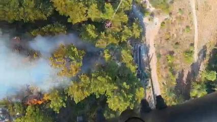 Antalya'nın 2 il&ccedil;esinde orman yangını
