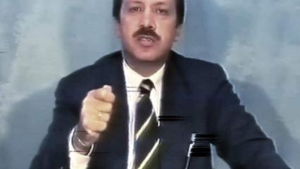 Cumhurbaşkanı Erdoğan'ın 32 yıl &ouml;nceki  tarihi konuşması!