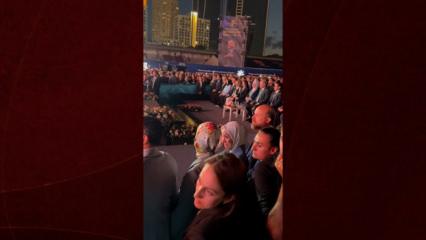 Cumhurbaşkanı Erdoğan&rsquo;ın kızı Esra Albayrak g&ouml;zyaşlarını tutamadı.