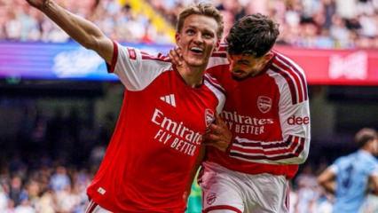 Sezonun ilk kupası Arsenal'ın! Yeni transfer alev aldı: City'yi sahadan sildiler