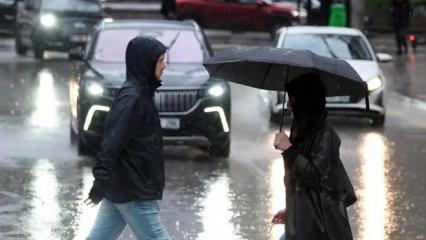 Bir yanda g&uuml;neş bir yanda yağmur! 18 il i&ccedil;in saat verildi: Sarı kodlu uyarı