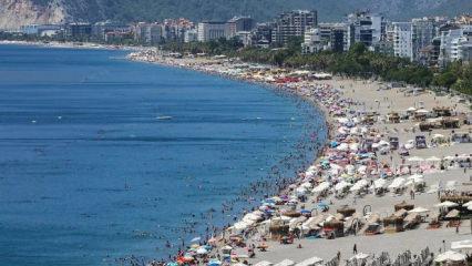 Antalya turizminde yılın rekoru!