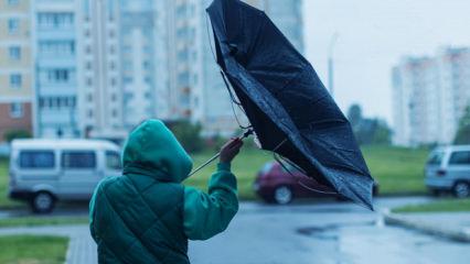 Balkanlardan geliyor! İstanbul dahil bir&ccedil;ok ilde alarm verildi, hızı 80 km'yi bulacak