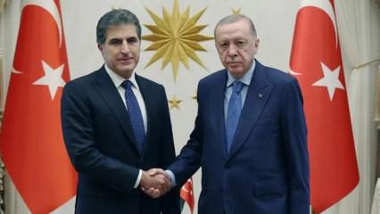 Barzani'den Ter&ouml;rs&uuml;z T&uuml;rkiye yasasına destek