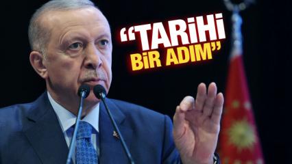 Cumhurbaşkanı Erdoğan 'tarihi bir adım' deyip duyurdu: T&uuml;rkiye g&uuml;&ccedil; tazeliyor!