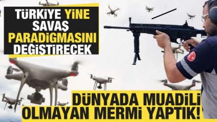 D&uuml;nyada muadili olmayan mermiyi &uuml;retiyorlar! T&uuml;rkiye yine bir ilki başardı