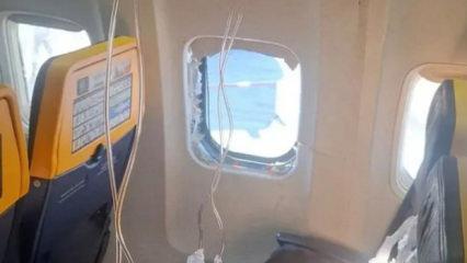 Havada korku dolu anlar: U&ccedil;ağın motor pervanesi koptu!