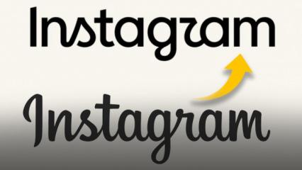 Instagram logosunu değiştirdi