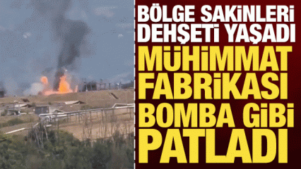 İtalya'da m&uuml;himmat fabrikasında şiddetli patlama: 24 iş&ccedil;i kıl payı kurtuldu!