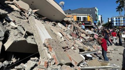 Kolombiya'daki depremde &ouml;l&uuml; sayısı a&ccedil;ıklandı