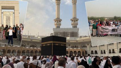 Konya B&uuml;y&uuml;kşehir&rsquo;in Umre &Ouml;d&uuml;ll&uuml; Siyer Yarışması&rsquo;nın ilk kafilesi kutsal topraklardan d&ouml;nd&uuml;