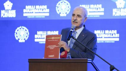 Kurtulmuş'tan "Ter&ouml;rs&uuml;z T&uuml;rkiye" mesajı: &Uuml;&ccedil;&uuml;nc&uuml; g&ouml;z değil T&uuml;rkiye modeli devrede