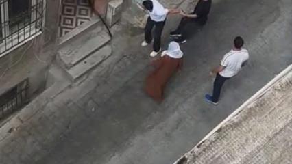 Mahalle savaş alanına d&ouml;nd&uuml;! J&ouml;le tartışması mahalleyi karıştırdı