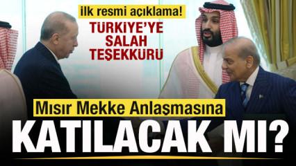 Mısır Mekke İttifakına katılacak mı? Son dakika a&ccedil;ıklaması! T&uuml;rkiye'ye Salah teşekk&uuml;r&uuml;