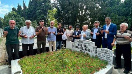 Mustafa Karahasanoğlu vefatının 4. yılında kabri başında anıldı