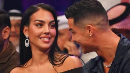 Sır gibi saklanan d&uuml;ğ&uuml;nden tek kare: Cristiano Ronaldo ve Georgina Rodriguez evlendi!