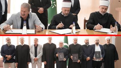 20 yıllık k&uuml;sl&uuml;k sona erdi: İki İslam teşkilatı birleşti