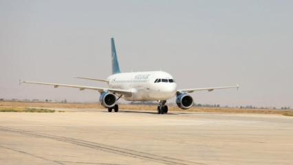 Suriye'den Rusya'ya 1,5 yıl aradan sonra ilk yolcu u&ccedil;ağı indi