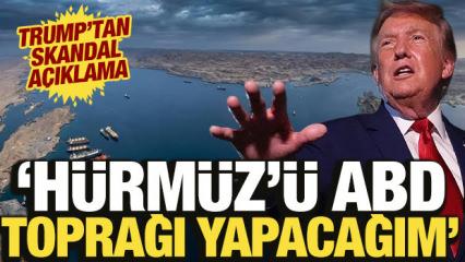 Trump'tan skandal H&uuml;rm&uuml;z Boğazı kararı: T&uuml;m d&uuml;nyaya duyurdu