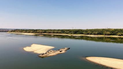 Tuna Nehri &ccedil;ekildi, 2. D&uuml;nya Savaşı&rsquo;nın tanığı ortaya &ccedil;ıktı