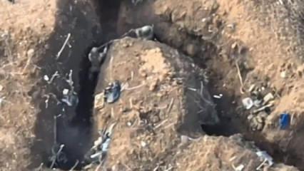Ukrayna ve Rusya arasında kan donduran siper savaşları! İşte o g&ouml;r&uuml;nt&uuml;ler