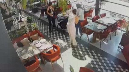 Zeytinburnu'nda restorana silahlı saldırı kamerada: 2 yaralı
