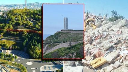 2 beton direğe 2 milyar TL! Ankara'nın 'yeni simgesi' olacaktı, &ccedil;&ouml;pl&uuml;ğe d&ouml;nd&uuml;!