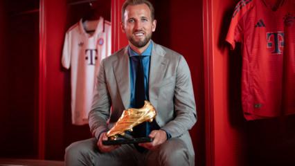 51 ma&ccedil;ta 61 gol atmıştı! 'Altın Ayakkabı' Harry Kane'nin