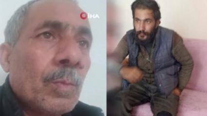 Ağrı'da 7 yıl kayıp olan engelli oğlunu sağ bulan babadan vahim iddia
