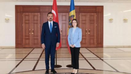 AK Parti Genel Başkan Yardımcısı Zorlu Moldova Cumhurbaşkanı tarafından kabul edildi