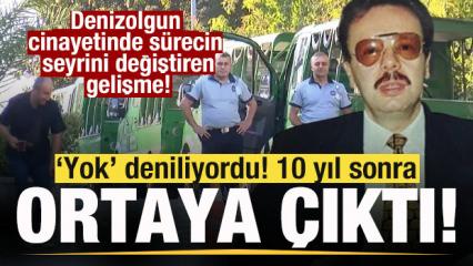 Ahmet Denizolgun cinayetinde s&uuml;recin seyrini değiştiren gelişme! 10 yıl sonra ortaya &ccedil;ıktı