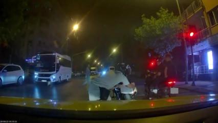 Denizli'de kural tanımayan s&uuml;r&uuml;c&uuml; faturasını ağır &ouml;dedi!