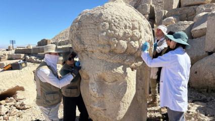 Bakan Ersoy duyurdu: Nemrut&rsquo;un binlerce yıllık mirasına nanoteknolojik koruma
