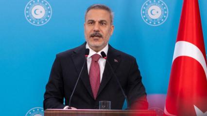 Bakan Fidan'dan kritik g&ouml;r&uuml;şmeler