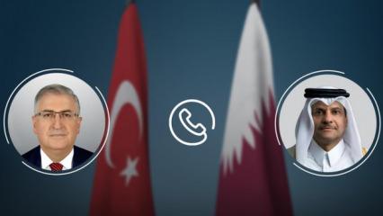Bakan G&uuml;ler, Katar Başbakan Yardımcısı Al Thani ile g&ouml;r&uuml;şt&uuml;
