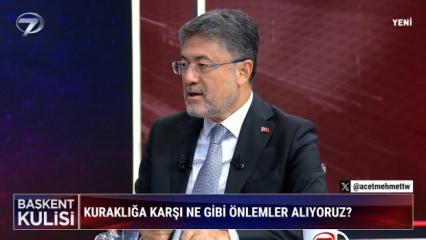Bakanı Yumaklı'dan tarımsal &uuml;retimde tarihi rekor m&uuml;jdesi