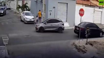 Brezilya'da kanlı pusu: Kızını okula g&ouml;t&uuml;ren baba g&uuml;peg&uuml;nd&uuml;z infaz edildi