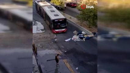 Buca'da isimler değişti tablo değişmedi: &Ccedil;ileden &ccedil;ıkan vatandaş &ccedil;&ouml;pleri yola sa&ccedil;tı