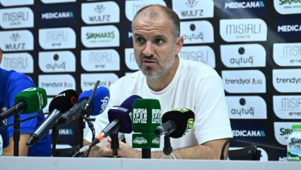 Bursaspor'un hocası ateş p&uuml;sk&uuml;rd&uuml;! "Eyyamcılık yaptı"