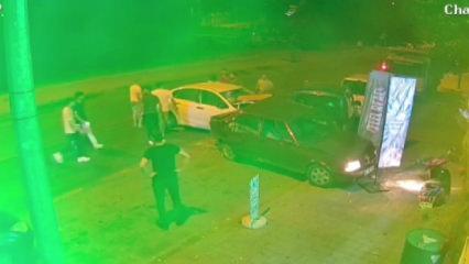 Denizli'de hareketli gece! Ka&ccedil;an ve 4 araca &ccedil;arpan s&uuml;r&uuml;c&uuml;ye 450 bin TL ceza kesildi 