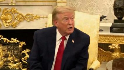 Donald Trump skandal H&uuml;rm&uuml;z a&ccedil;ıklamasını yineledi: ''ABD toprağı ilan edeceğiz''