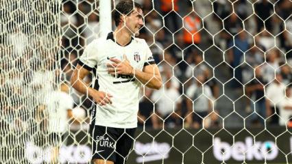 Dusan Vlahovic, Beşiktaş'ta siftah yaptı