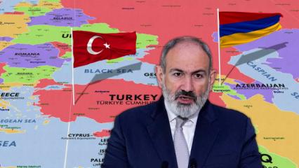 Ermenistan'dan T&uuml;rkiye planı! Paşinyan h&uuml;k&uuml;meti duyurdu! Sınırlar yeniden &ccedil;iziliyor