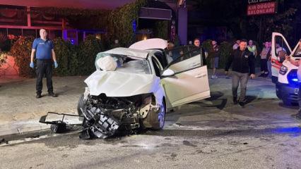 Feci kaza: 2 g&uuml;venlik g&ouml;revlisi hayatını kaybetti