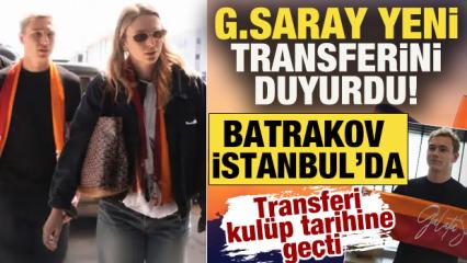 Galatasaray, Batrakov'u duyurdu! Rus yıldız İstanbul'a geldi: Transfer tarihe ge&ccedil;ti