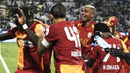 Galatasaray'ın yıldızlarından galibiyet yorumu