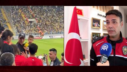 Holiganın elinden &ccedil;ocuğu kurtaran komiser yardımcısı o anları anlattı